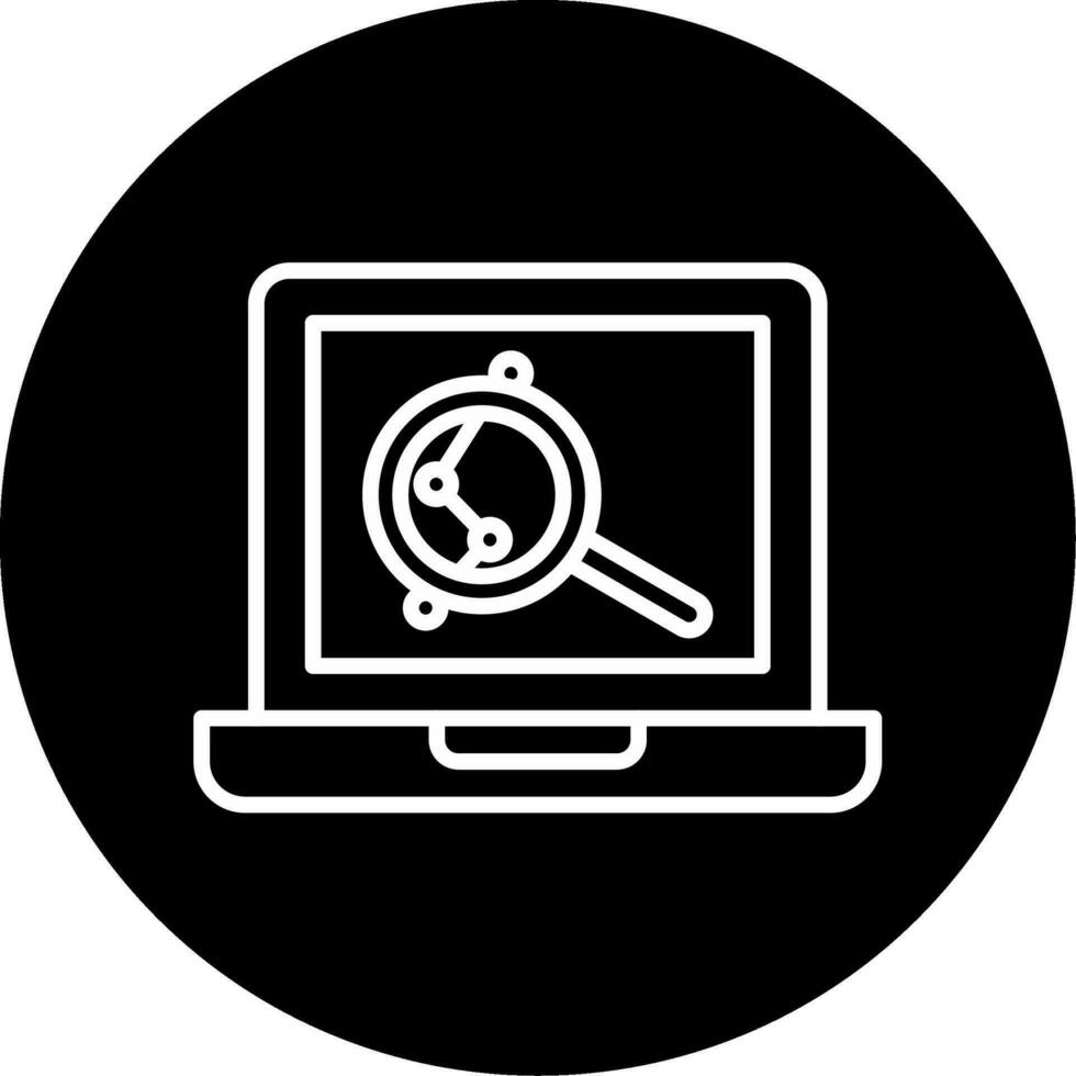 icono de vector de laptop