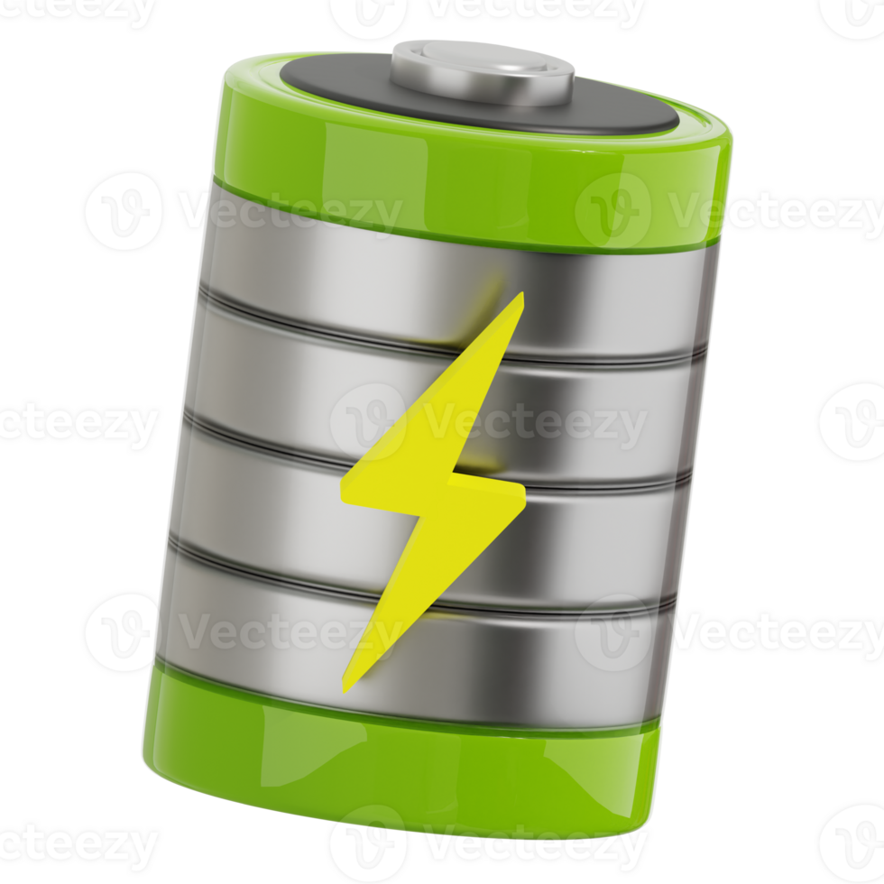 battery 3D Icon png