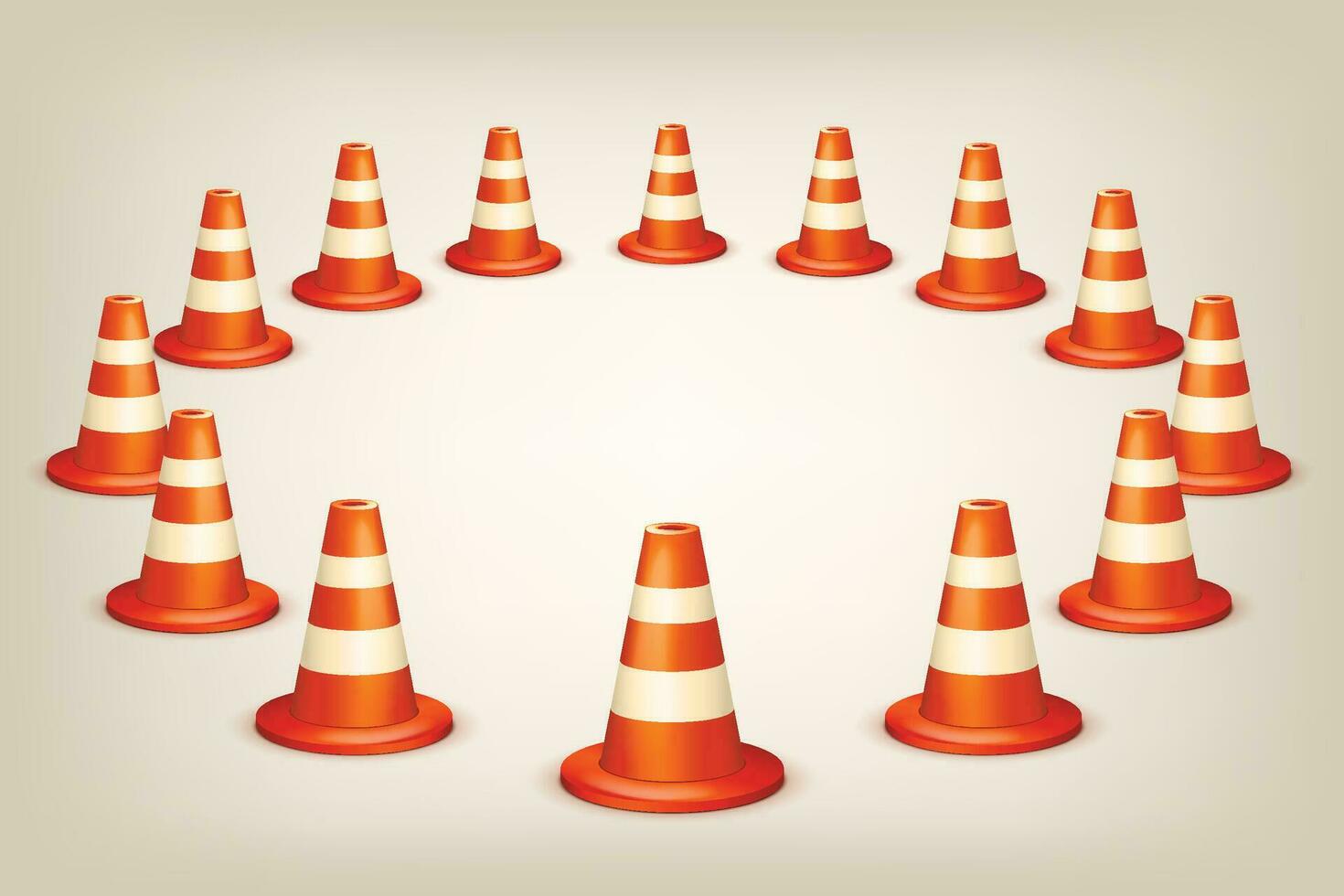 set of cones vector