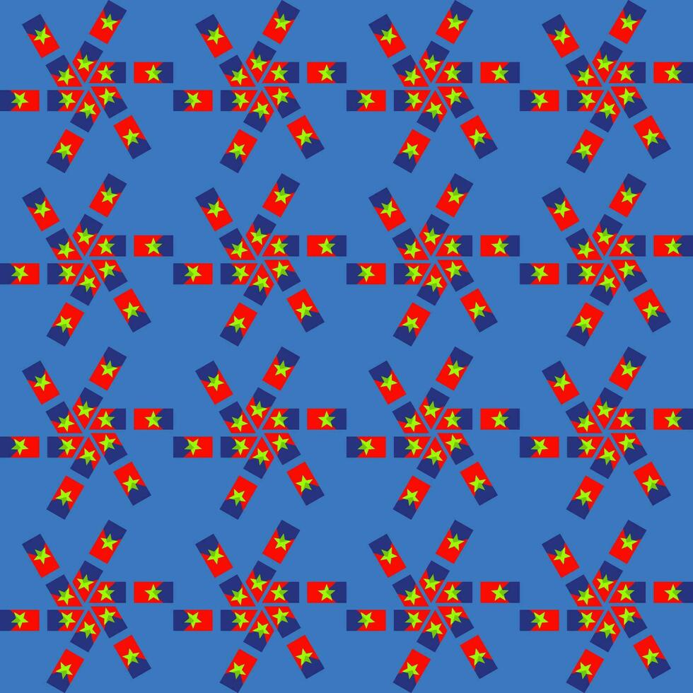 Good fabric motif for printing vector