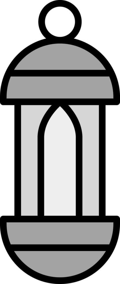 line filled grey vector