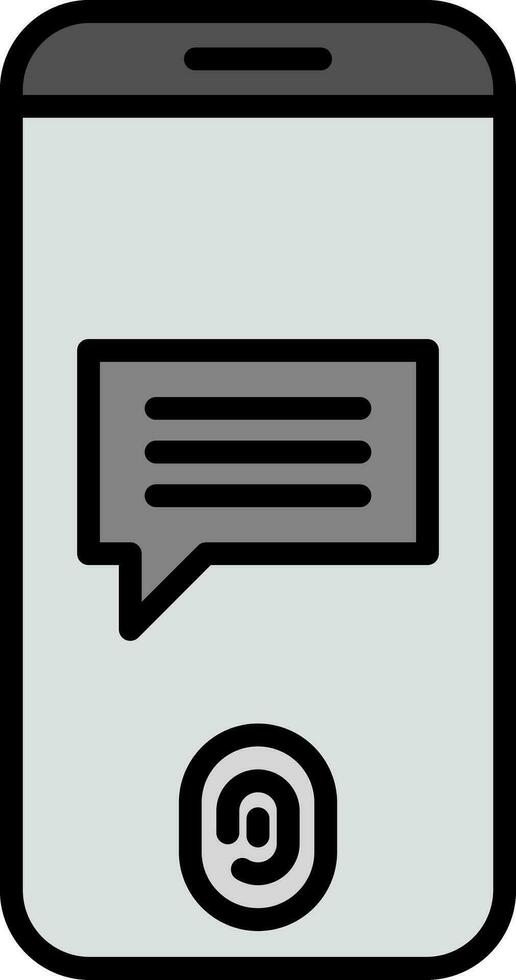 line filled grey vector