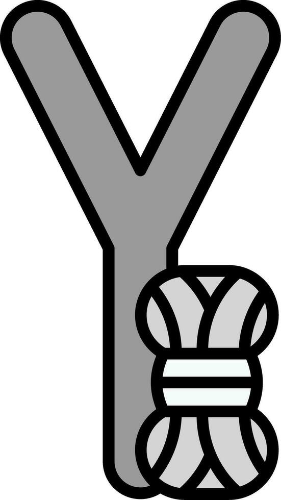 line filled grey vector