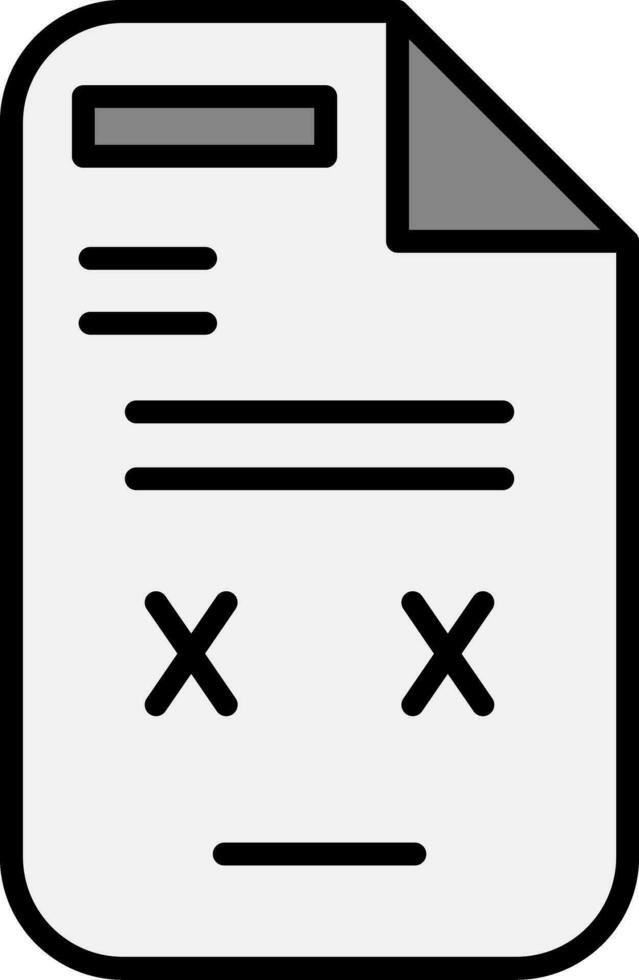 line filled grey vector