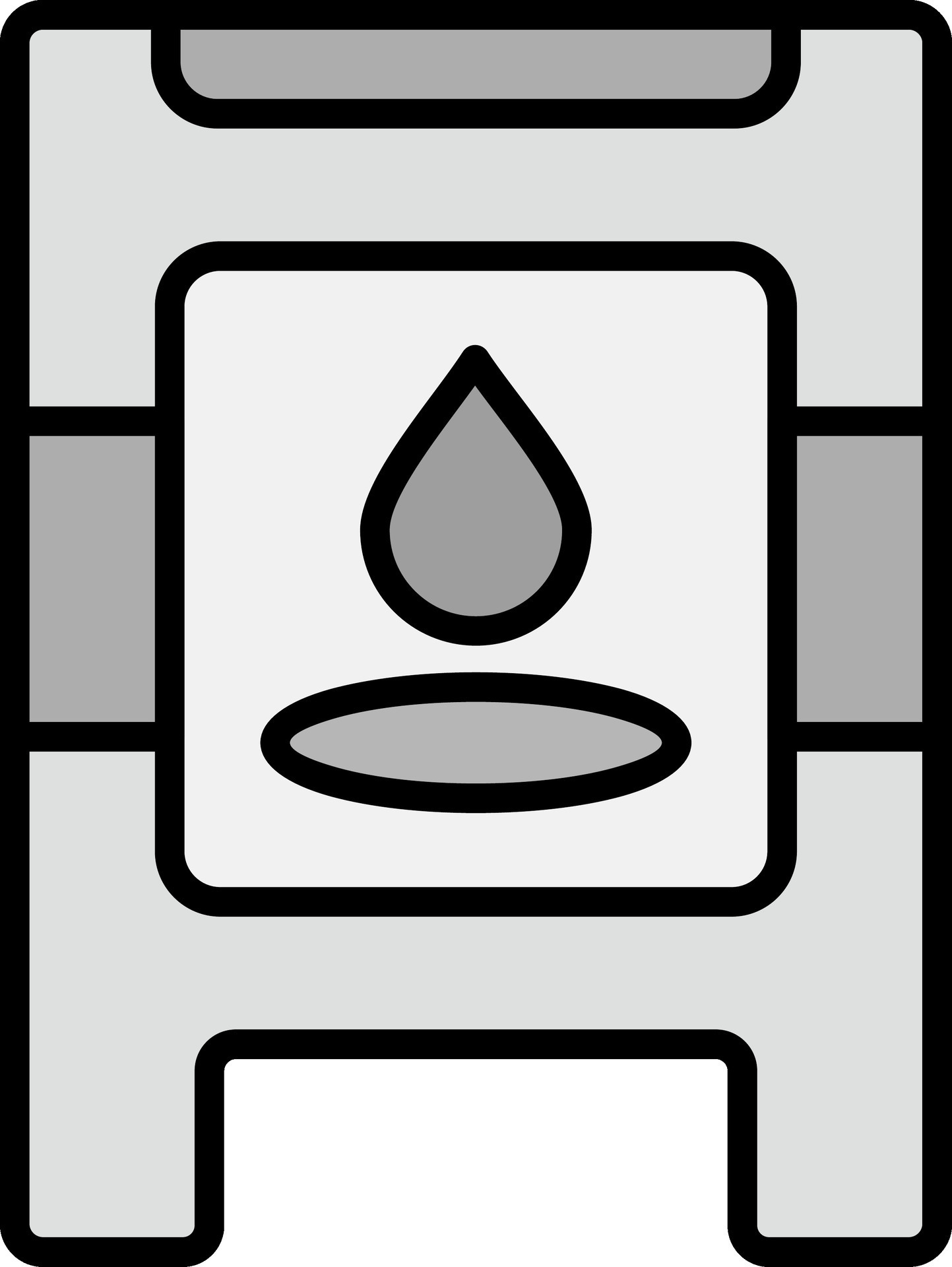 line filled grey 32548569 Vector Art at Vecteezy