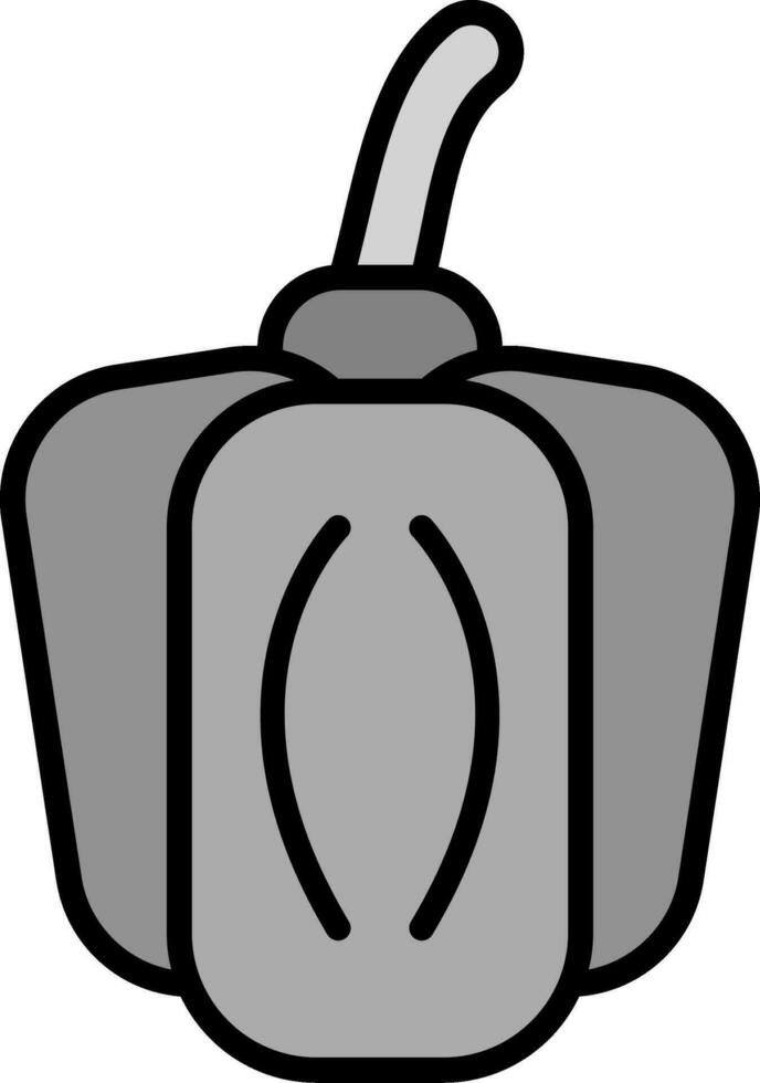 line filled grey vector