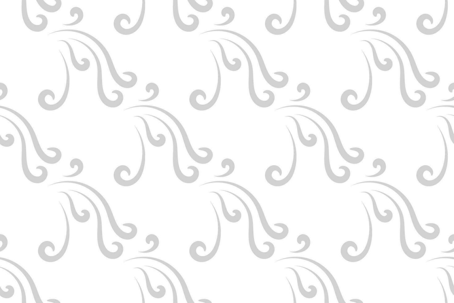 floral seamless abstract grey pattern background vector