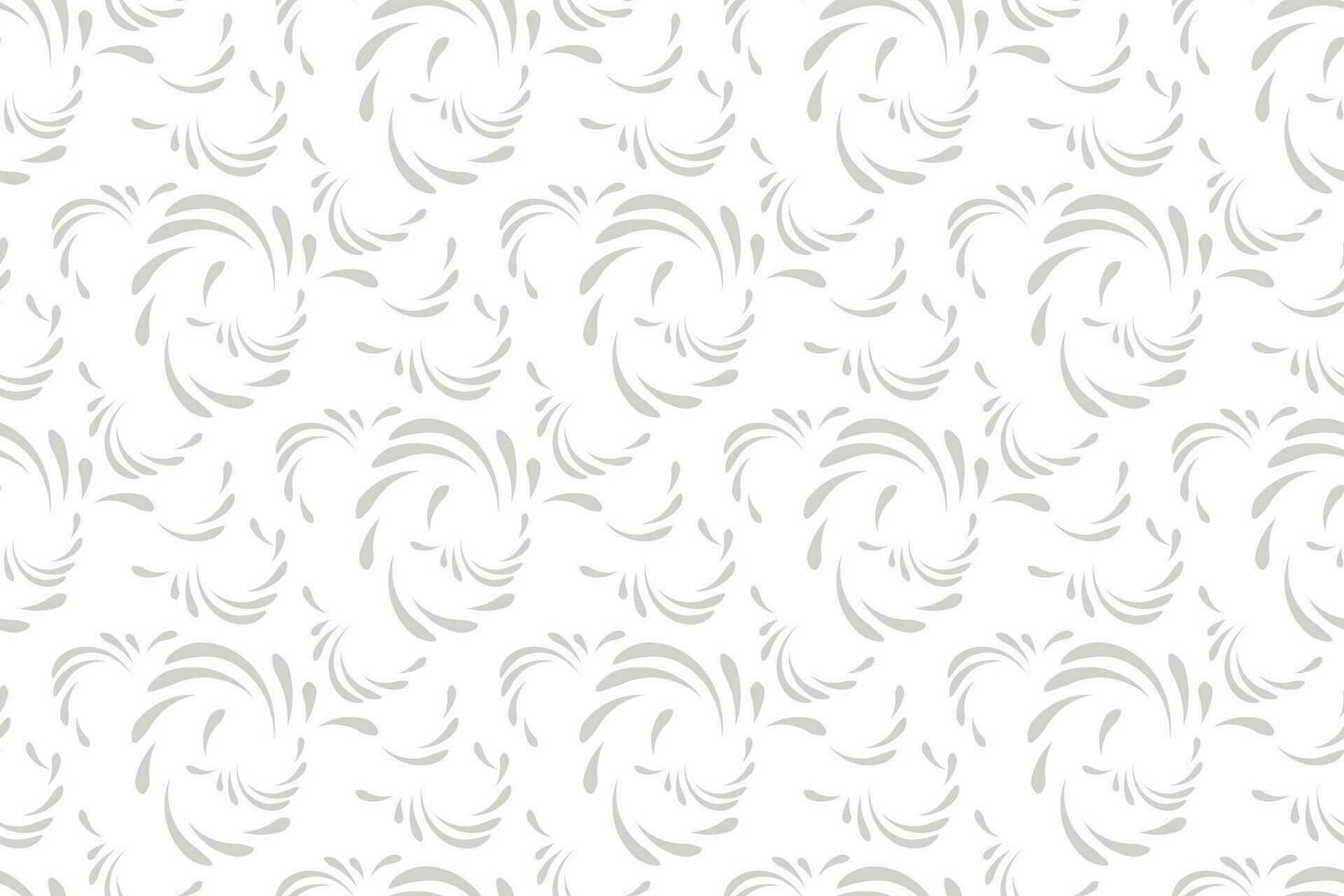 floral seamless abstract grey pattern background vector