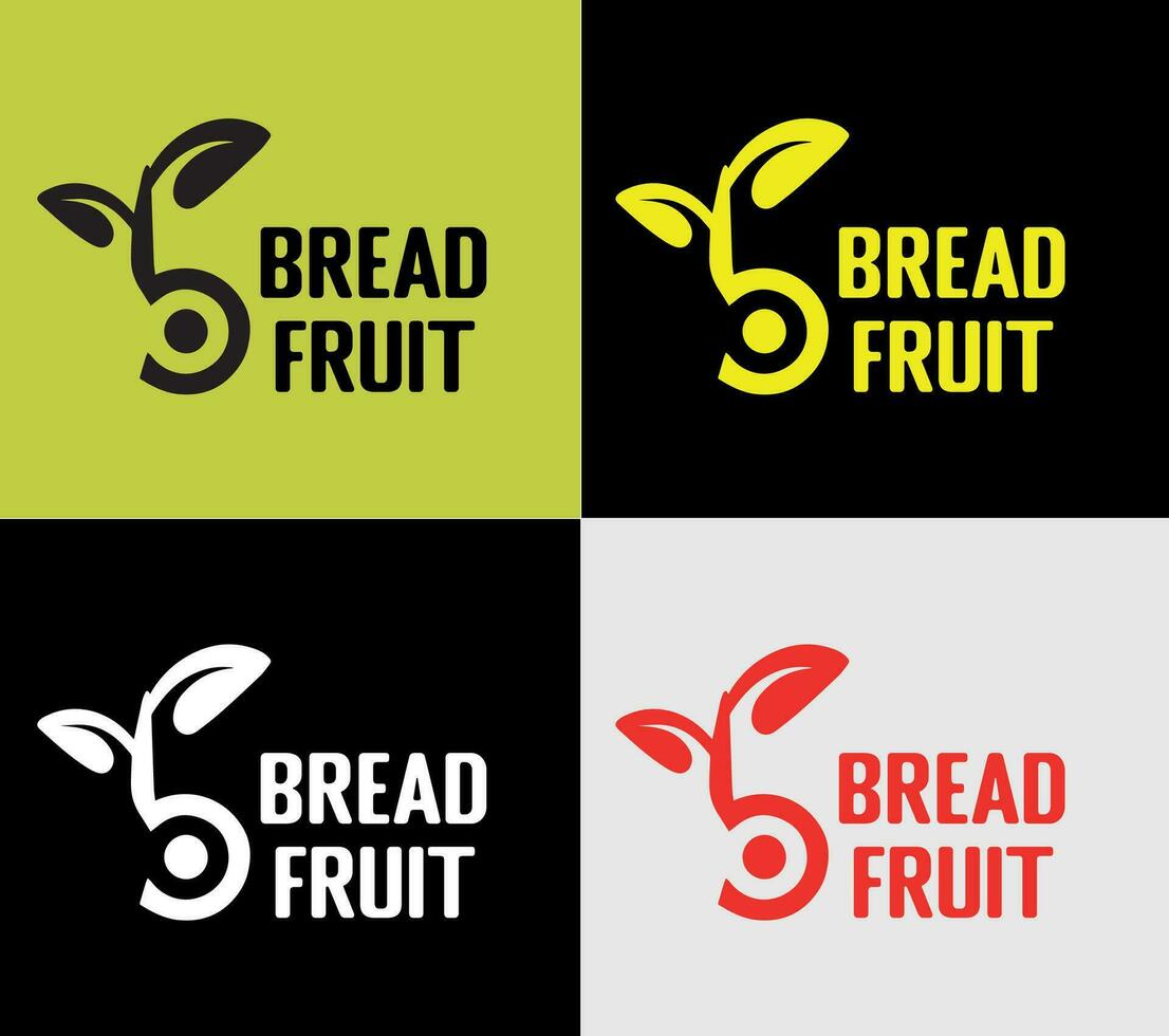 Fruta planta logotipo, elementos color variación resumen icono. moderno logotipo, negocio modelo. vector