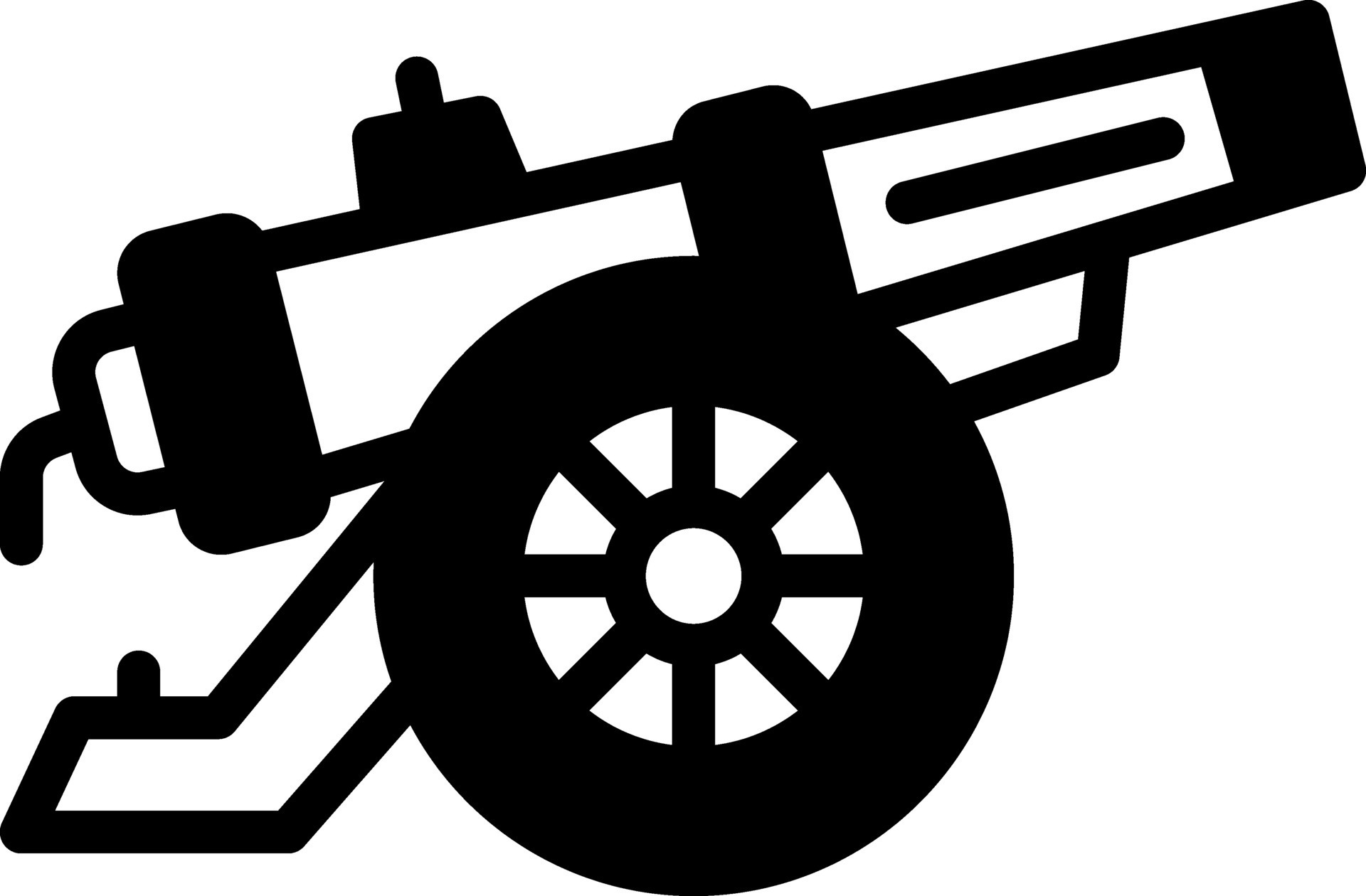 solid icon for canon 32549073 Vector Art at Vecteezy