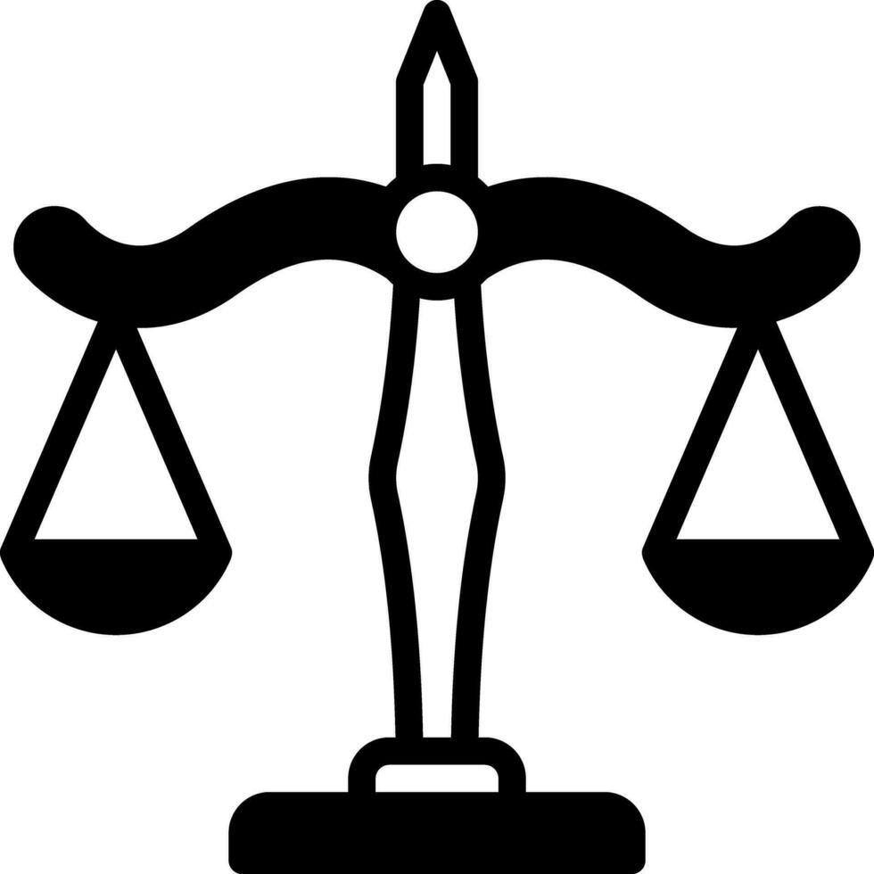 solid icon for scale 32549084 Vector Art at Vecteezy