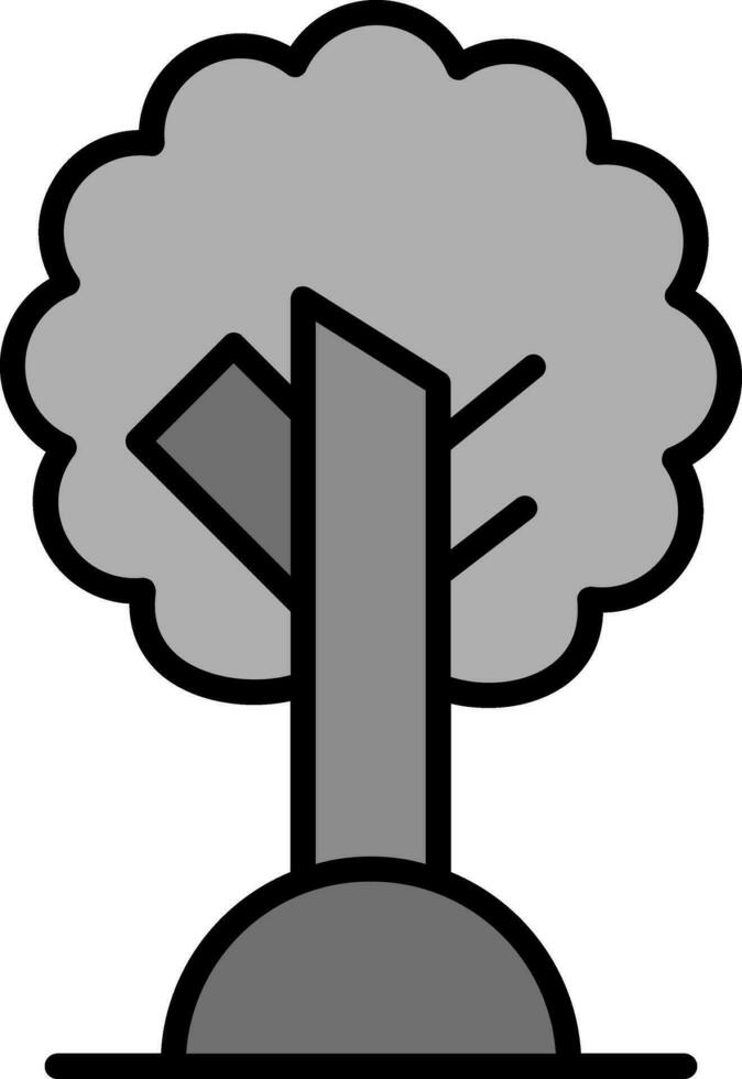 icono de vector de árbol