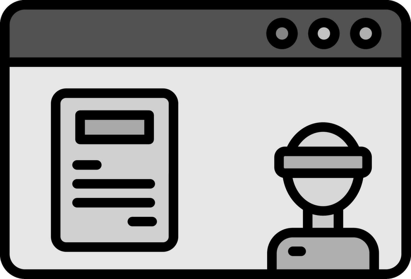 Chat Bot Vector Icon