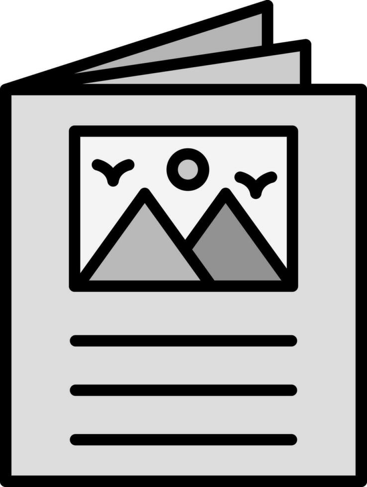 Brochure Vector Icon