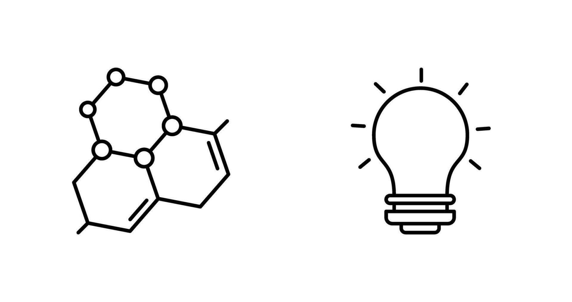 Information and Microscope Icon vector