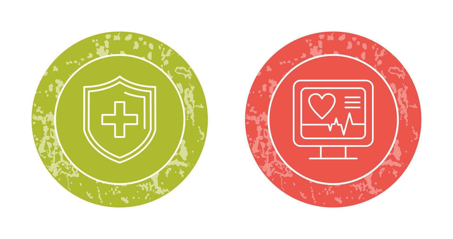 Protection and Plus Icon vector