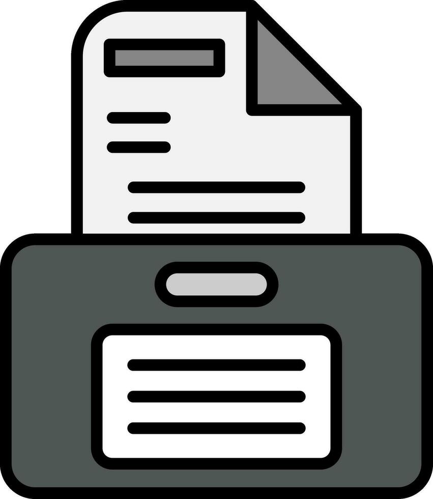 icono de vector de documento