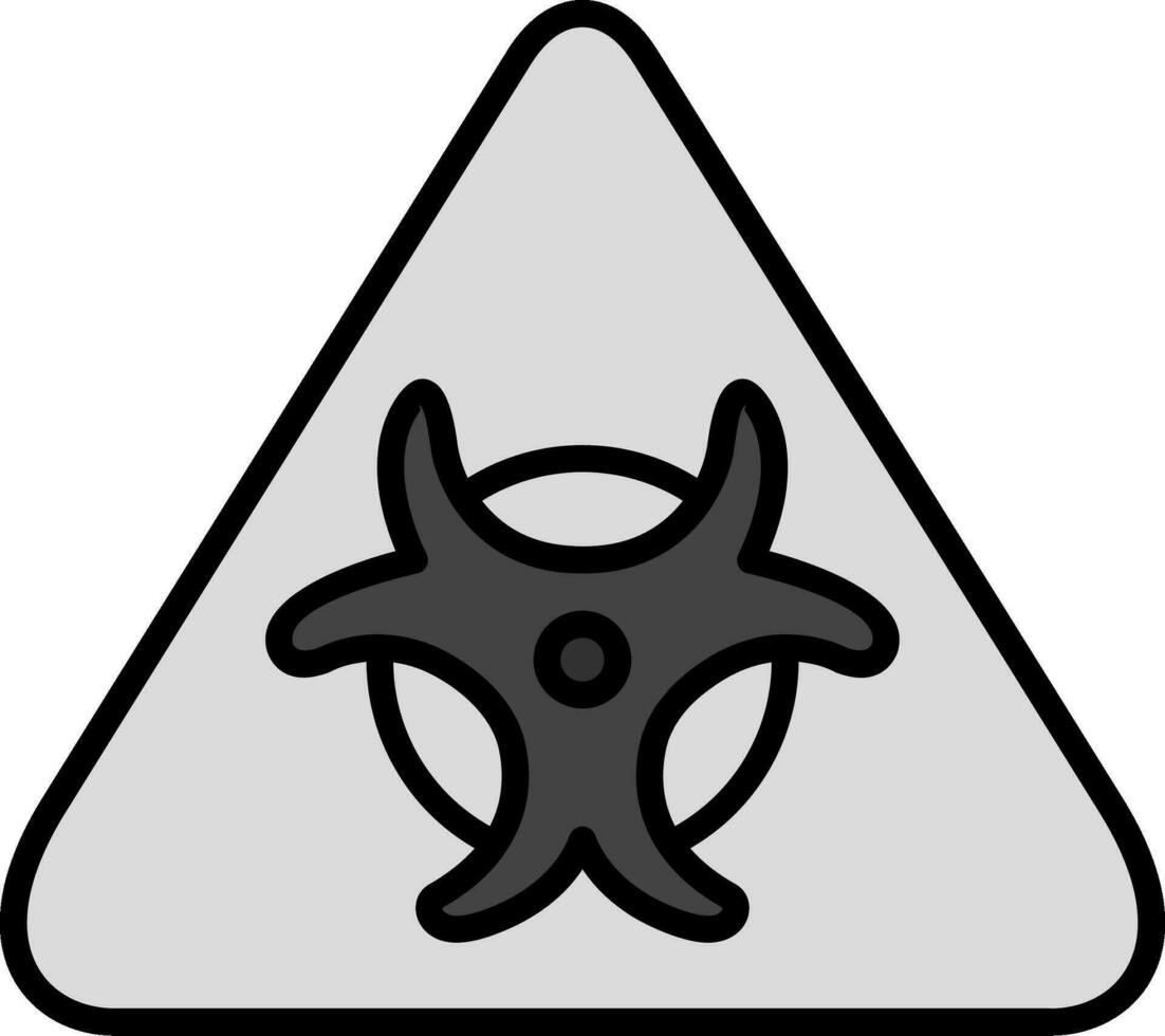 Biological Hazard Vector Icon