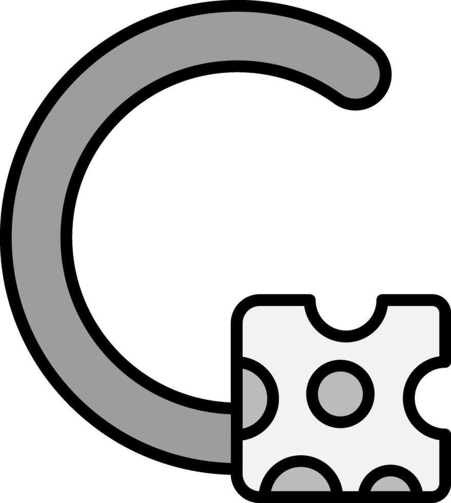 Capital C Vector Icon