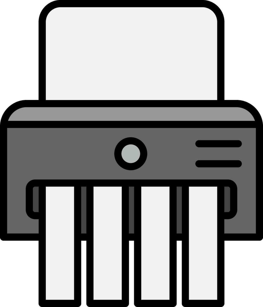 Shredder Vector Icon
