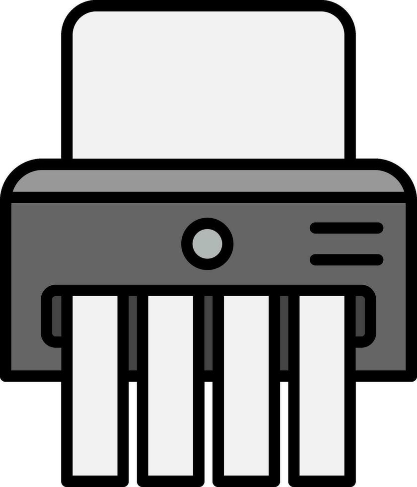 Shredder Vector Icon