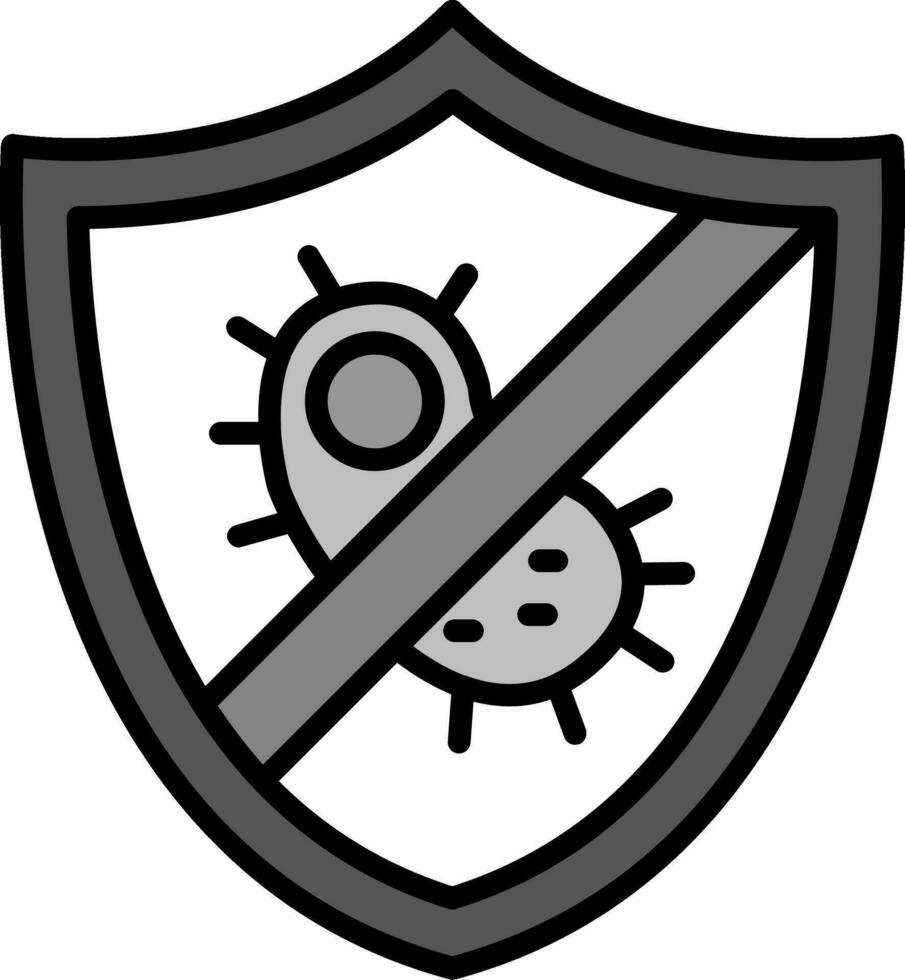 antibacteriano vector icono