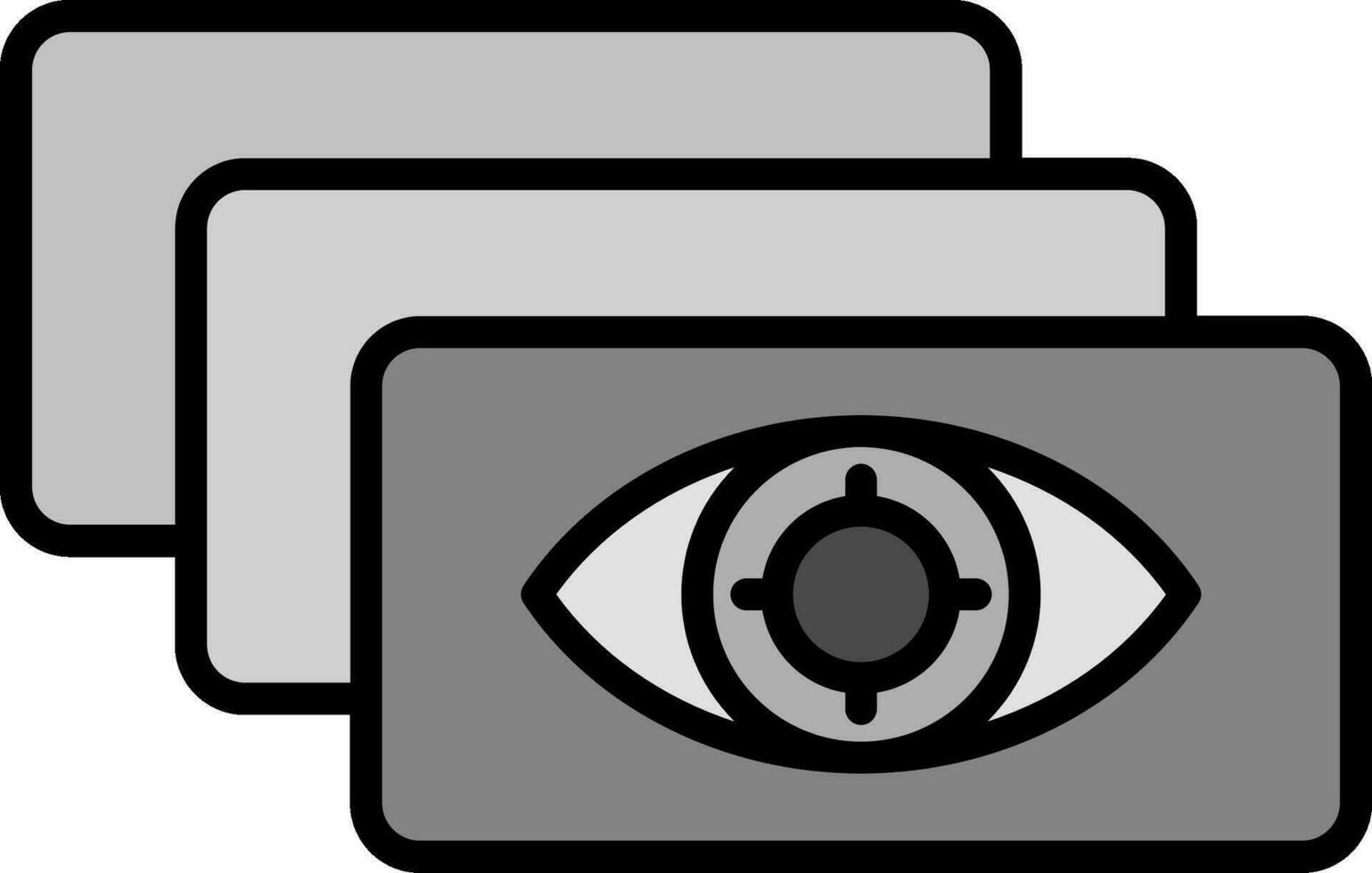 Depth Perception Vector Icon