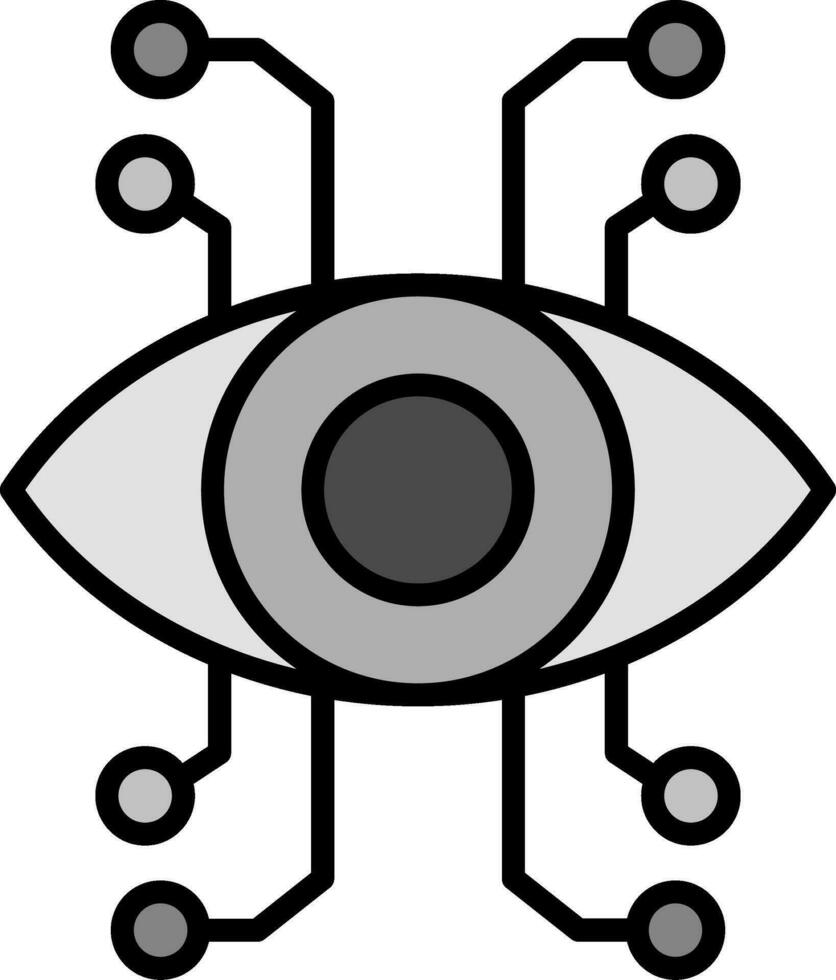 Bionic Eye Vector Icon