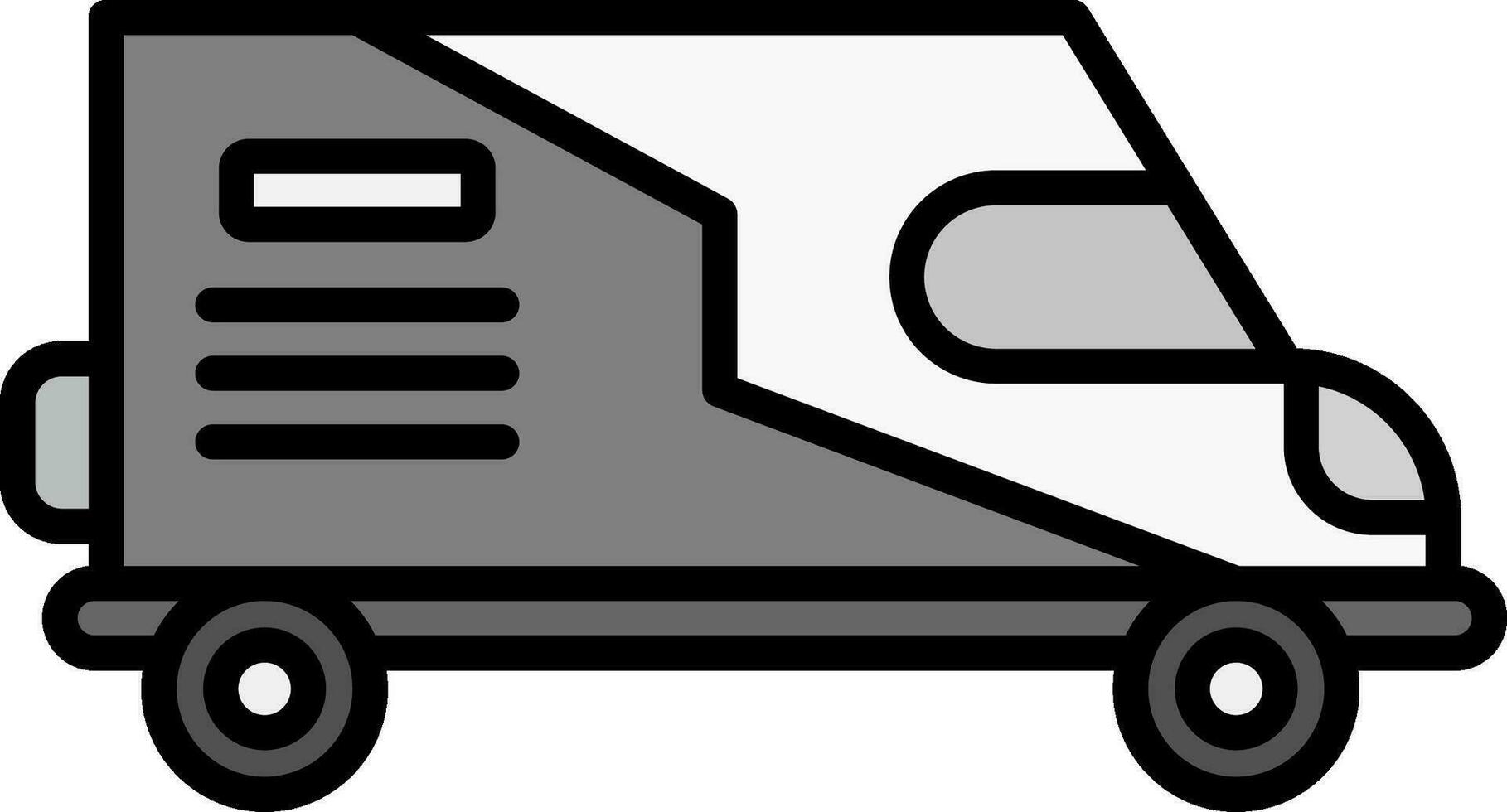 Minivan Vector Icon