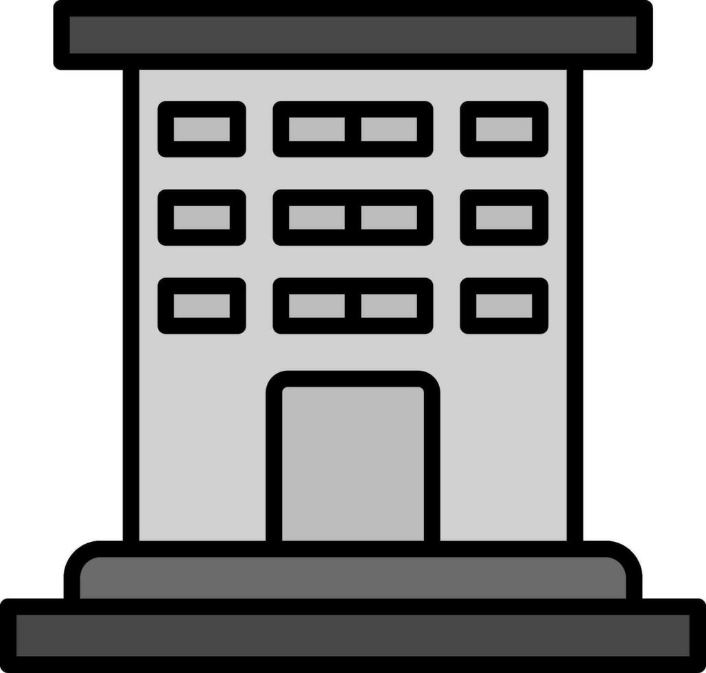 icono de vector de edificio