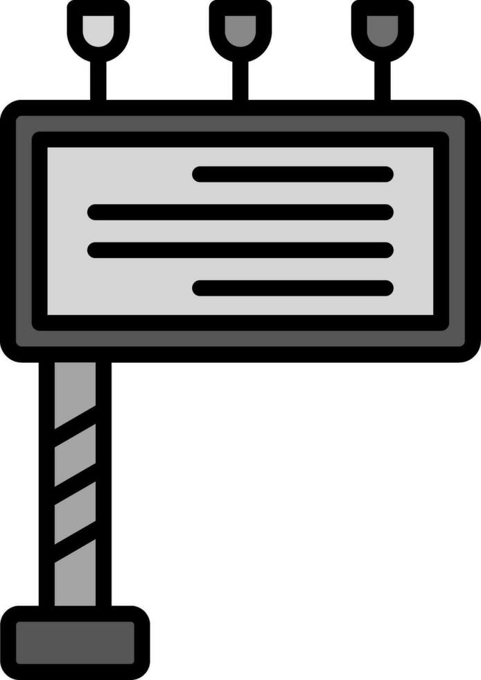 Billboard Vector Icon