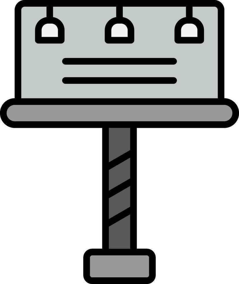 Billboard Vector Icon