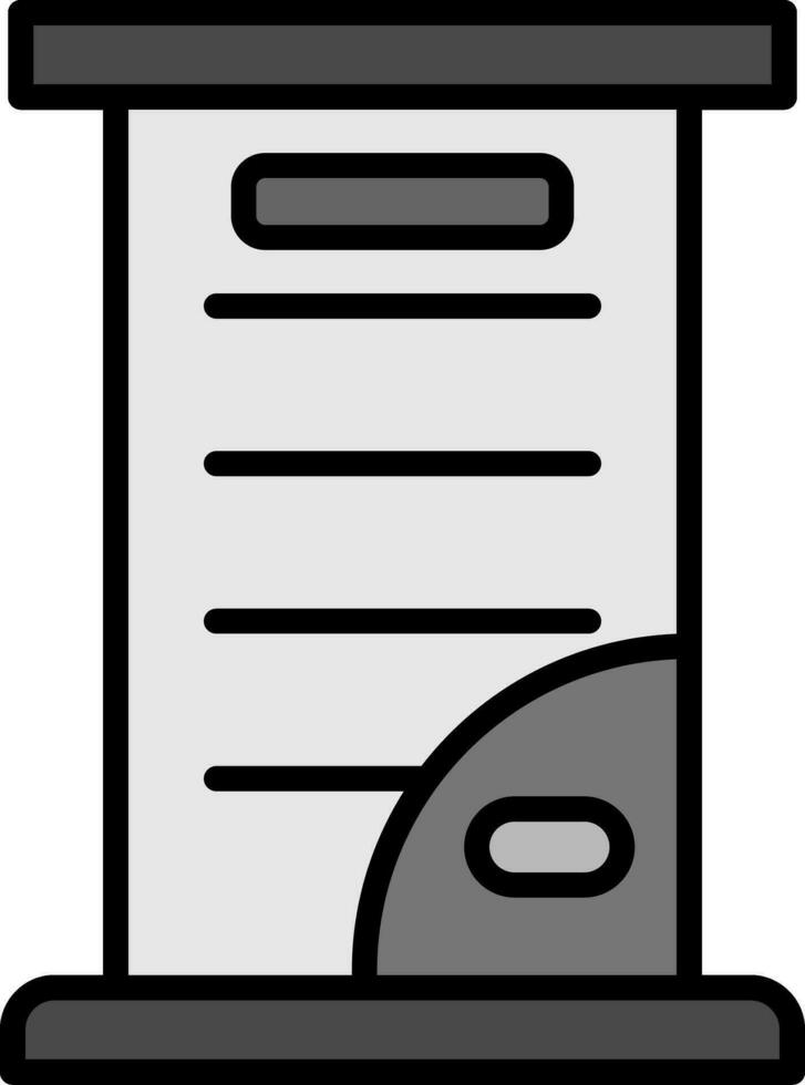 Rollup Vector Icon