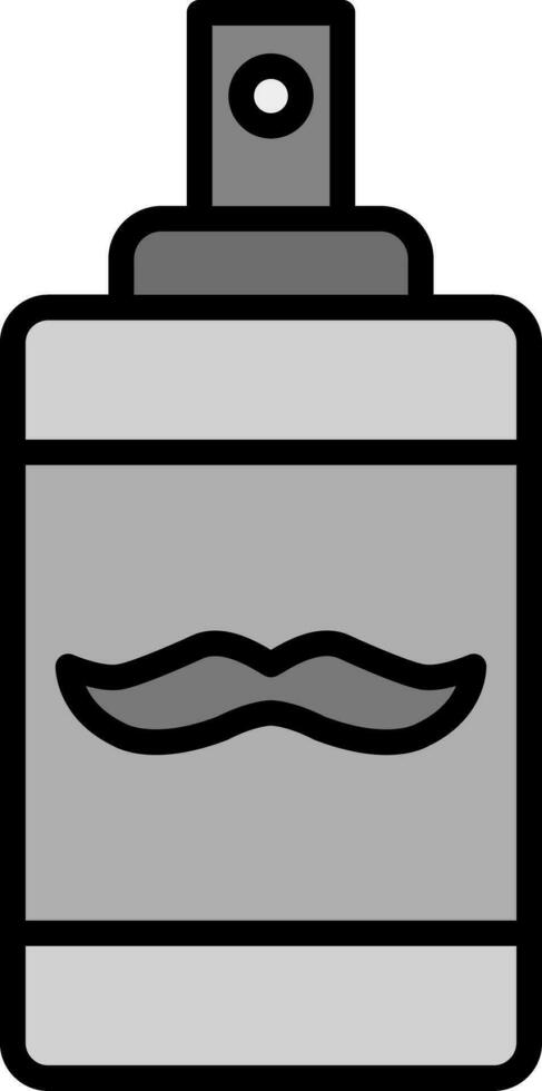Beard Oil Vector Icon