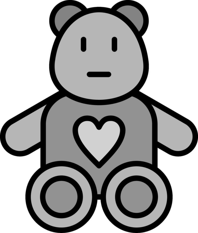 Teddy Bear Vector Icon