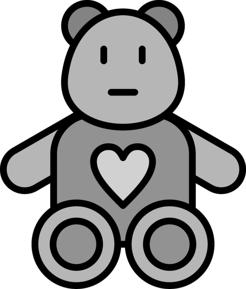 Teddy Bear Vector Icon