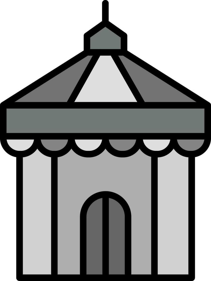 Circus Tent Vector Icon