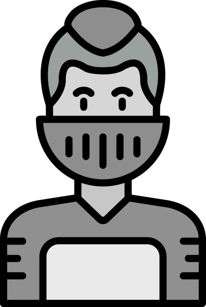 Cyborg Vector Icon