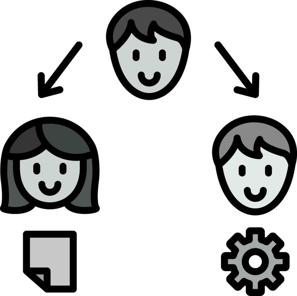 Distribution Vector Icon