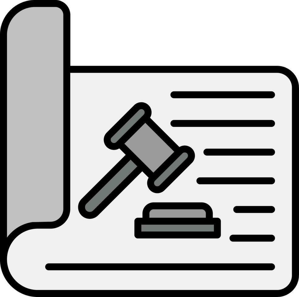 Gavel Vector Icon