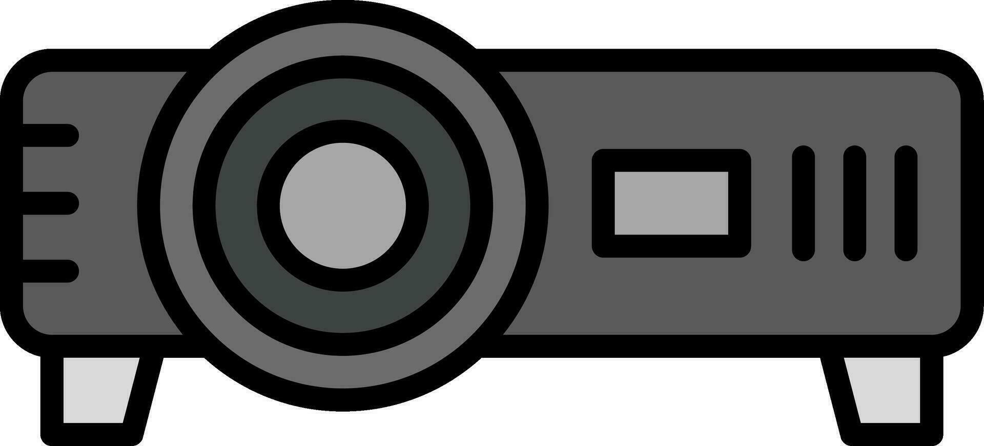 icono de vector de proyector