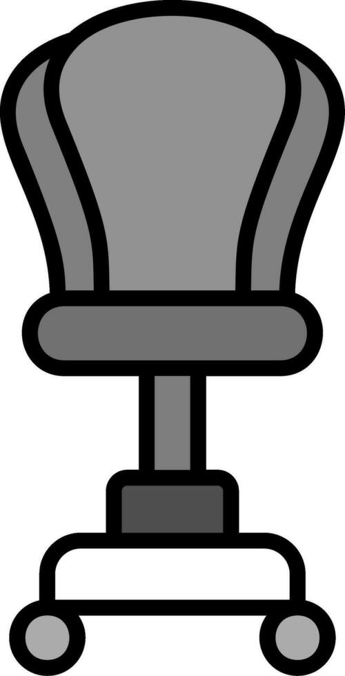 icono de vector de silla