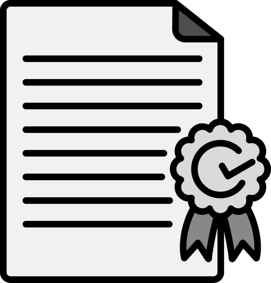 certificate Vector Icon