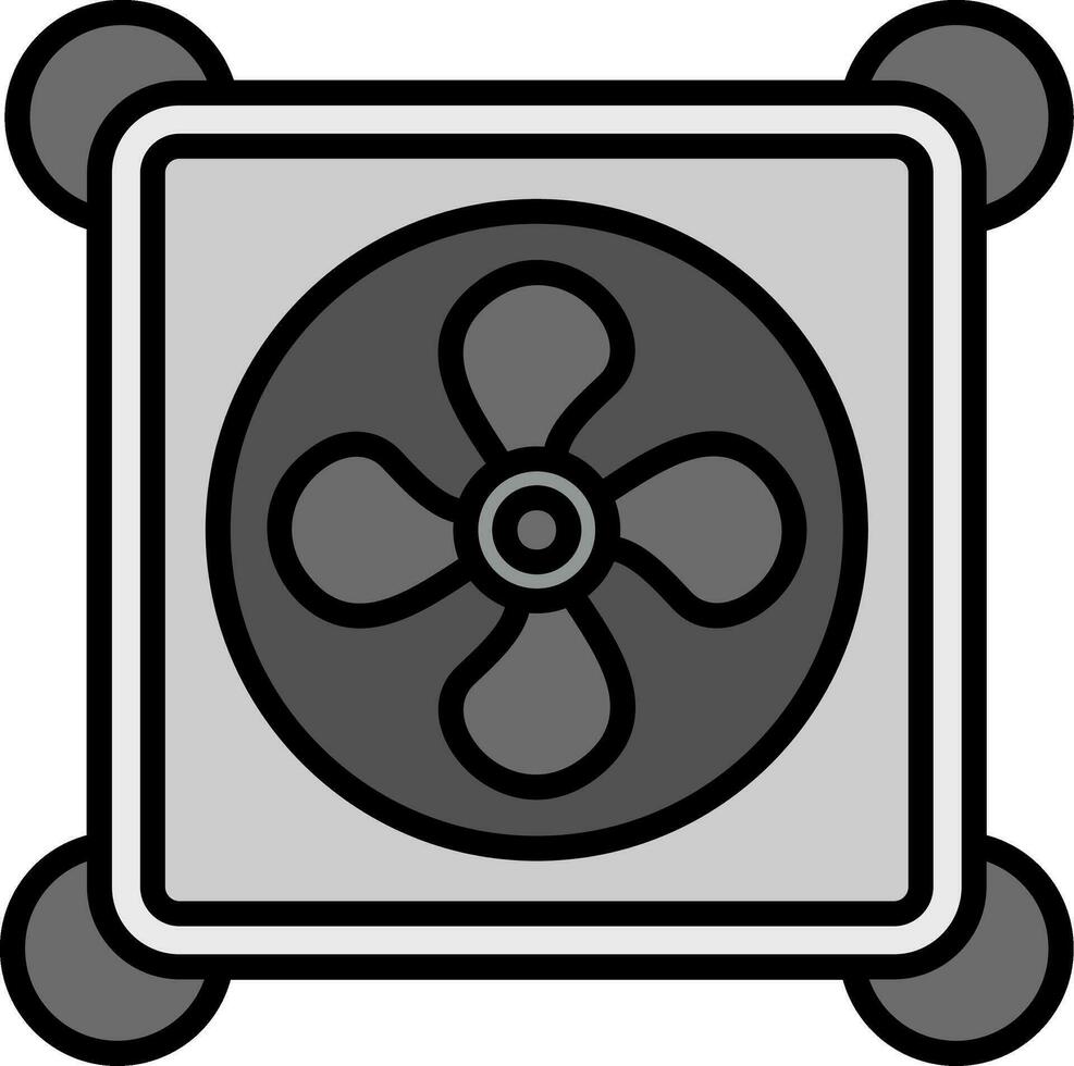 icono de vector de ventilador