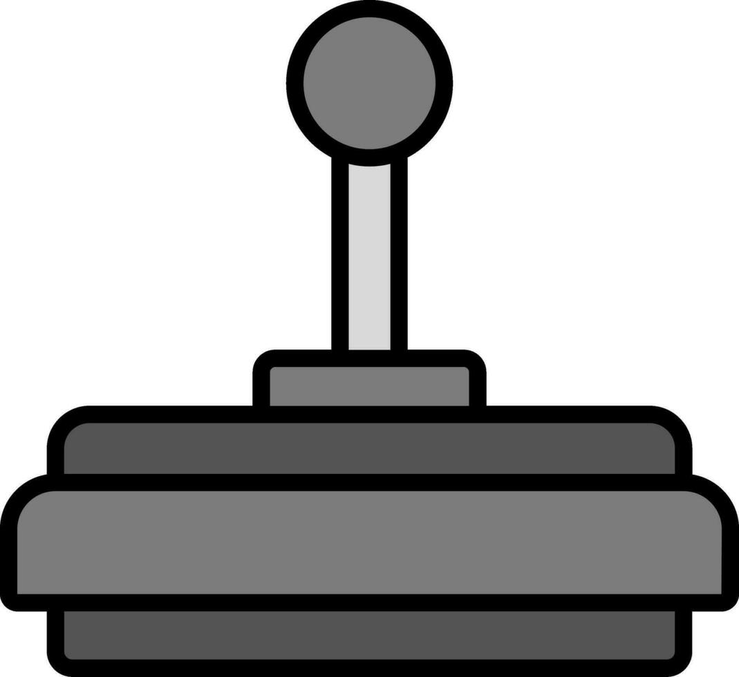 icono de vector de palanca de mando
