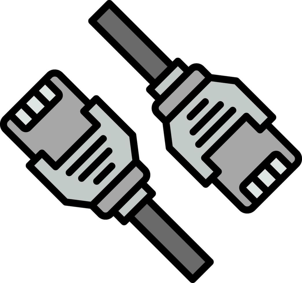 Network Cable Vector Icon