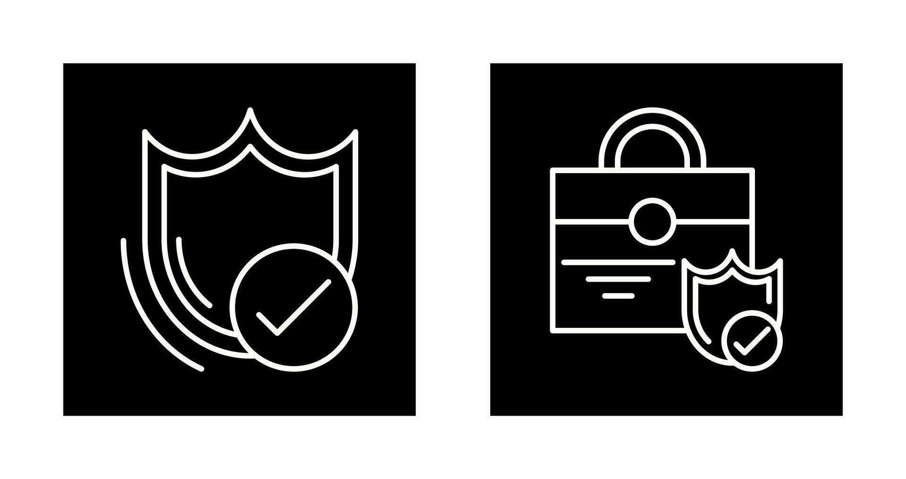 Shield and care Icon vector