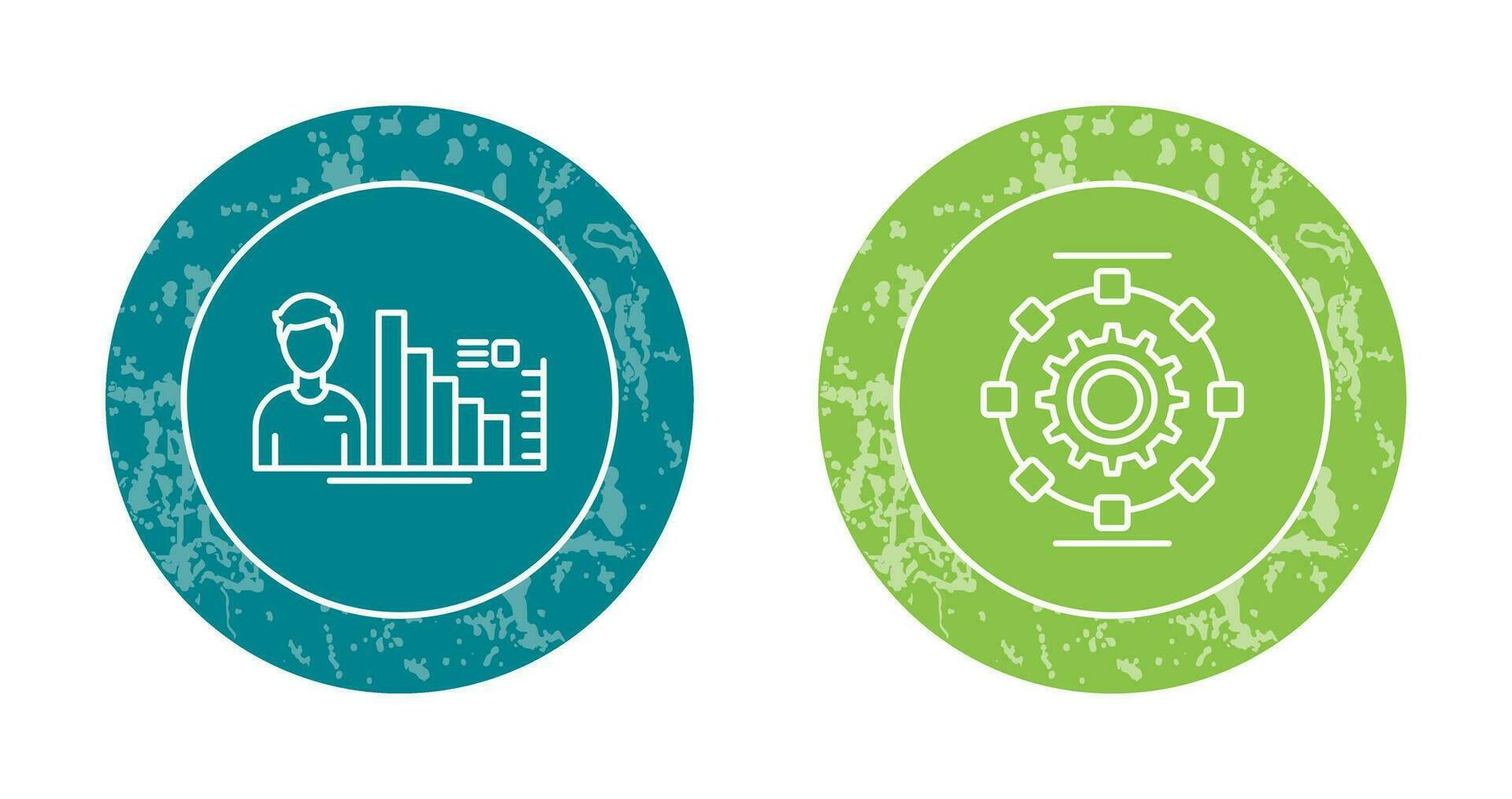 Consulting and Automated  Icon vector