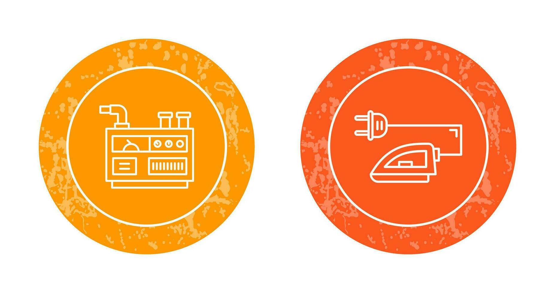 Helipad and Oxygen Icon vector