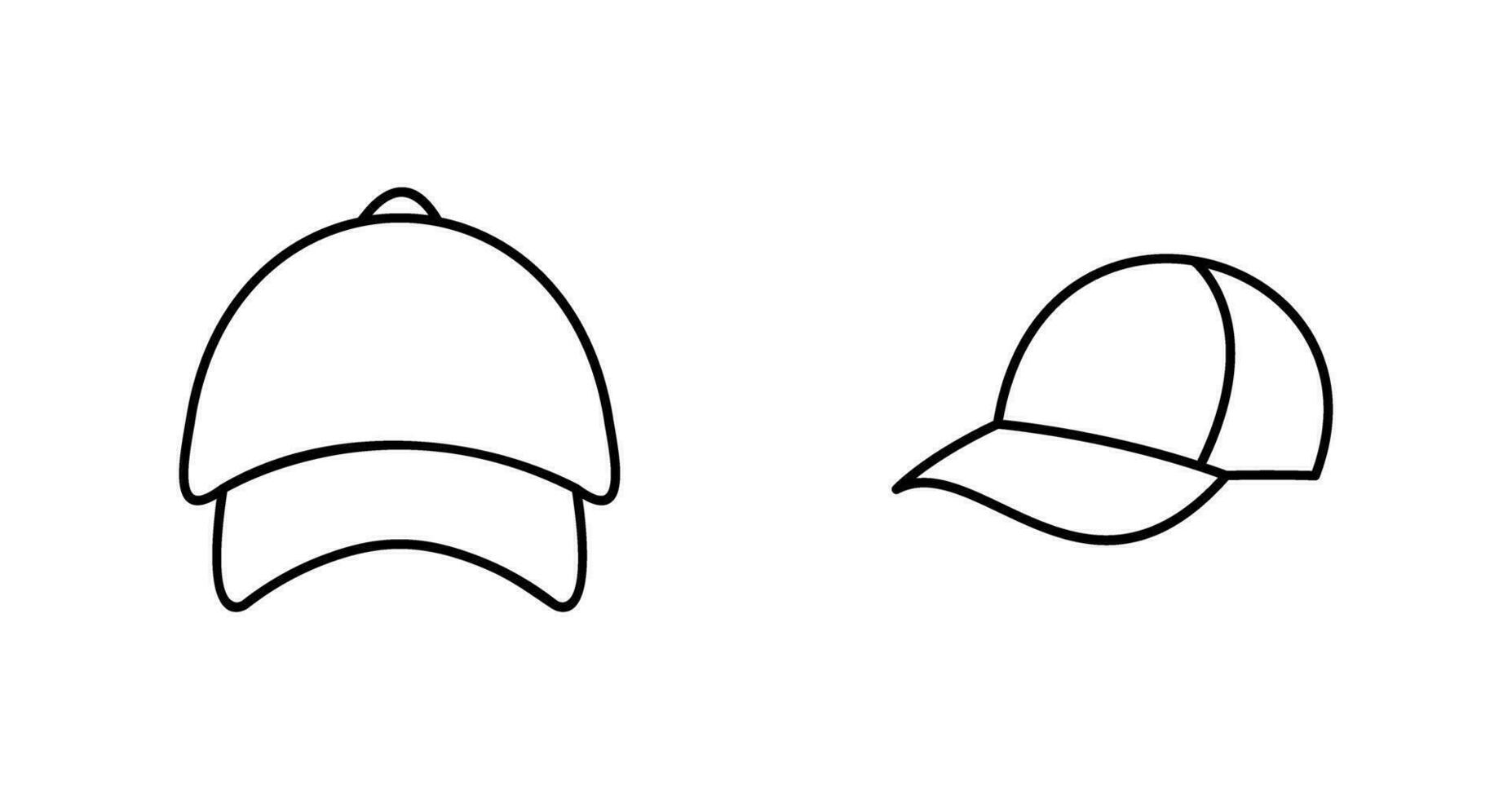 Cap and Hat Icon vector